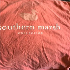 Mens Southern Marsh T-shirt size Large